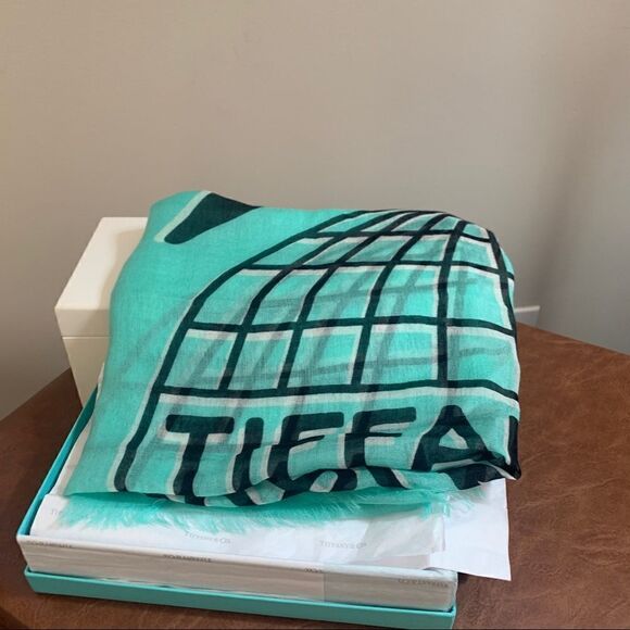 Tiffany & Co. Cashmere and Silk Scarf - New - Picture 11 of 12